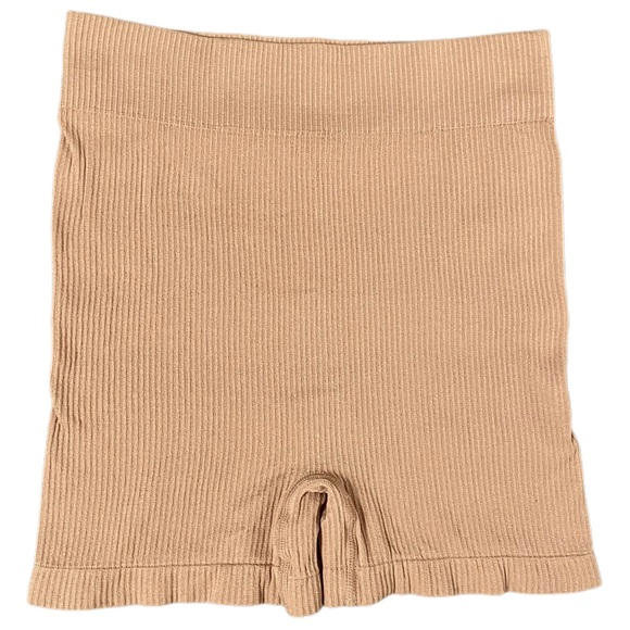 Skims Ribbed Shorts Rose Clay S/M - Picture 6 of 7